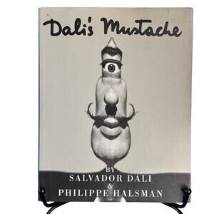 Vintage 1994 Dali's Mustache Book by Salvador Dali & P. Halsman, HCDJ